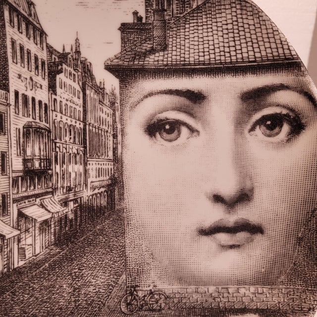 20th Century Porcelain Tema e Variazioni 223 and 205 Plates from Piero Fornasetti, Italy, 1950s, Set of 2 For Sale - Image 13 of 18