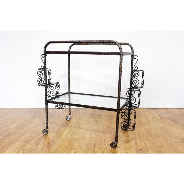 Mid-Century Serving Trolley, 1950s For Sale - Image 15 of 16