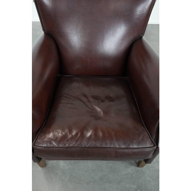 Club Chair in Sheepskin Leather For Sale - Image 6 of 16