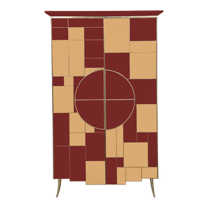 Vintage Wooden Wardrobe, 1980s