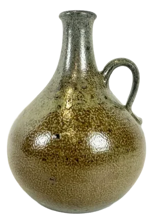 19th Century Glazed Stonewear Crock Jug