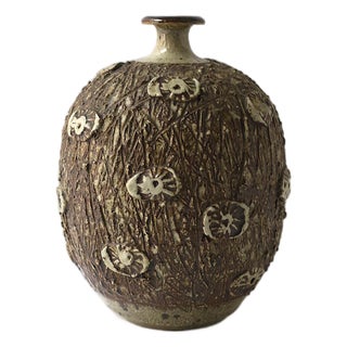 Studio Pottery Vase, Organic Modern, Circa 20th Century For Sale