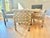 Mid-Century Modern Mid 20th Century Mid Century Modern Dining Set - 6 Milo Baughman Style Parsons Chairs and a Round Table For Sale - Image 3 of 12