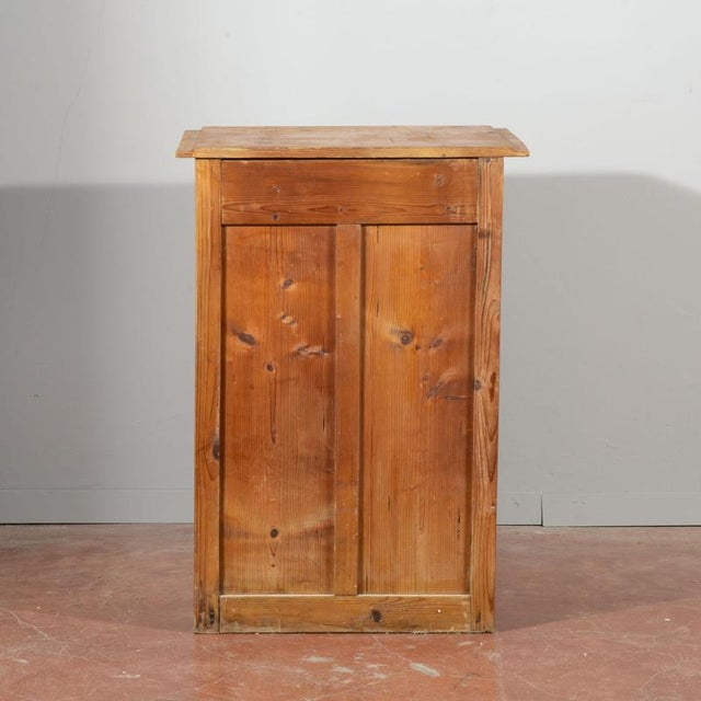 Brown Antique Fir Wood Table, 1890s For Sale - Image 8 of 9