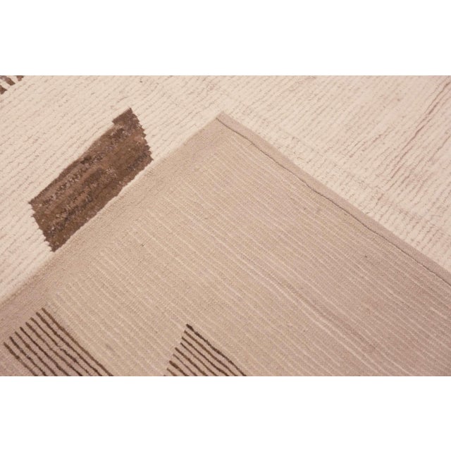 Early 21st Century Nazmiyal Collection Large Tibal Geometric Modern Rug For Sale - Image 5 of 9