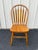 Windsor Style Cherry Dining Chairs- Set of 3 For Sale - Image 10 of 12