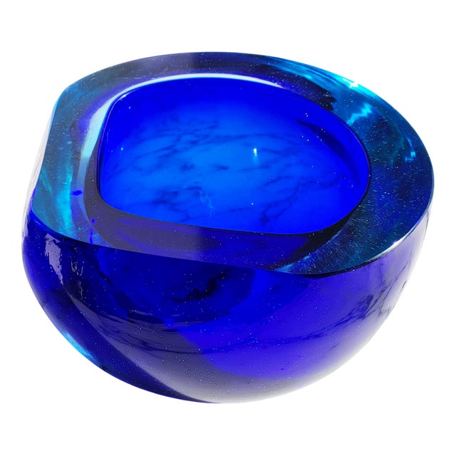 Murano Glass Catch-All attributed to Poli for Seguso For Sale