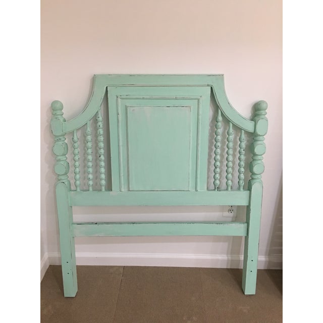 Vintage Seaglass Twin Headboard Chairish