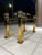 Metal Italian Brass Console Table Base After Mastercraft For Sale - Image 7 of 12