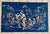1950s Ethnic Batik Wax Print Oriental Indian Wall Hanging For Sale - Image 5 of 5