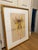 Large Signed 1970 Surrealist Mixed Media Drawing on Paper, Framed Modern Figurative Artwork For Sale - Image 9 of 9
