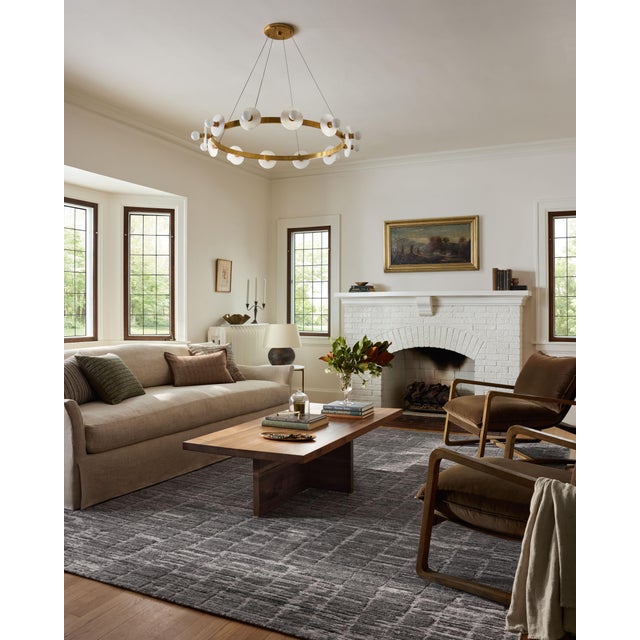 Jean Stoffer x Loloi Daniel Slate 2'-6" x 9'-9" Runner Rug For Sale In Dallas - Image 6 of 6