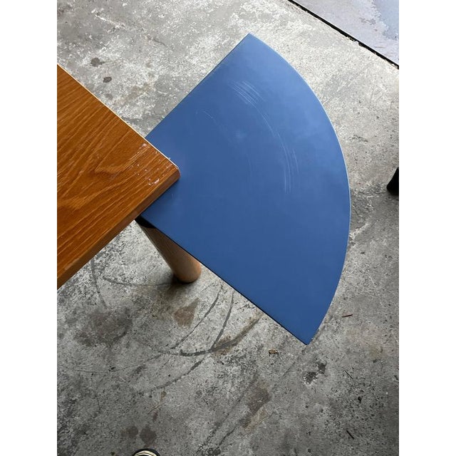 Wood Square Convertible Table by Francesco Binfaré for Cassina, 1980s For Sale - Image 7 of 11