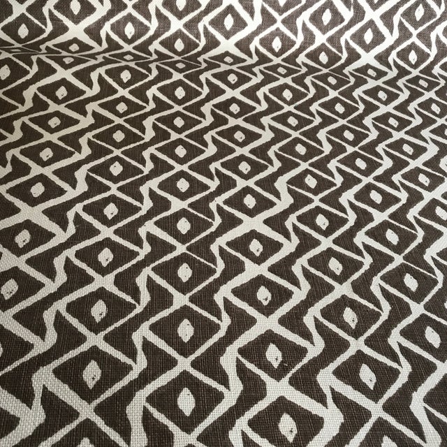 Peter Fasano Sarpa Toffee Linen Fabric 10 1 2 Yards Chairish