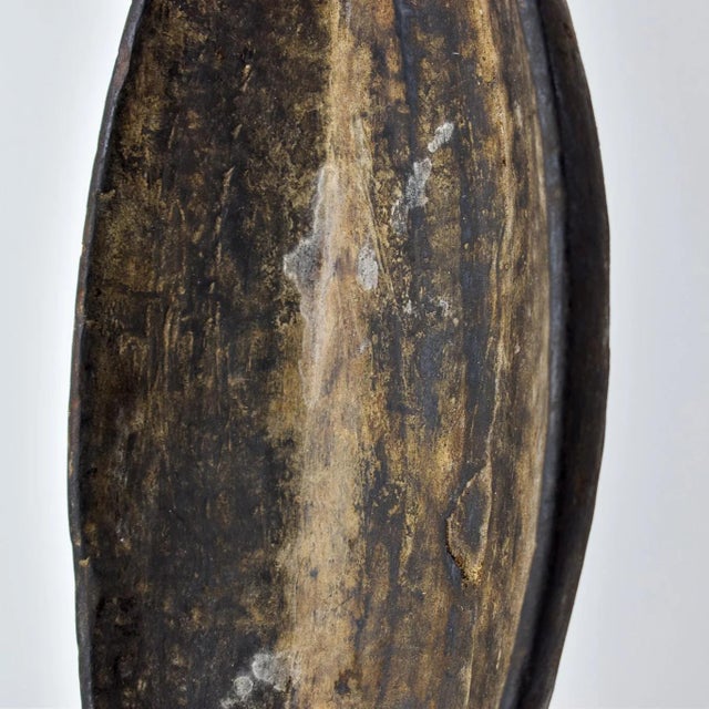 African Early 20th Century Dinka Fon Fon Wood Food Plate For Sale - Image 3 of 14