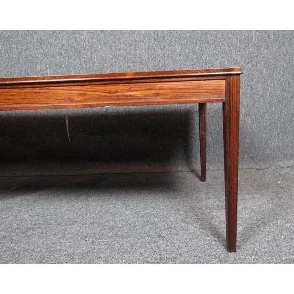 Mid 20th Century Mid-Century Rosewood Coffee Table For Sale - Image 5 of 9