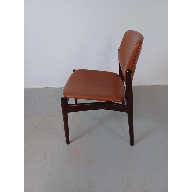 1960s Rosewood Dining Chairs by Erik Buck, Customizable Reupholstery, 1960s, Set of 4 For Sale - Image 5 of 12