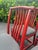Vintage McGuire Red Rattan Chinese Officials Hat Dining Chairs, Set of 6 For Sale - Image 9 of 9