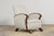 French Art Deco Walnut Armchair, Provence, France, 1930s For Sale - Image 15 of 17