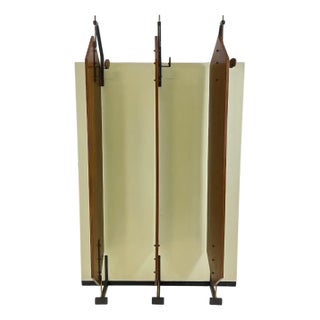 Three-Door Wall-Mounted Revolving Coat Rack, 1960 For Sale