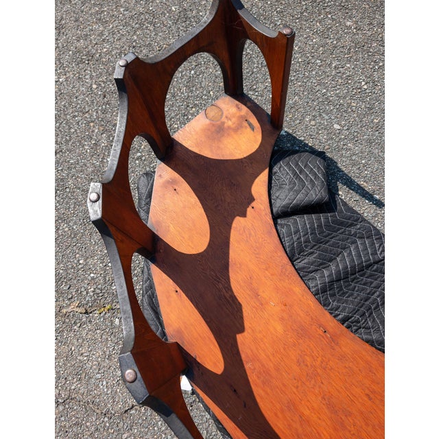 Mid-Century Modern Walnut Veneer and Terrazzo Marble Coffee Table For Sale - Image 18 of 18