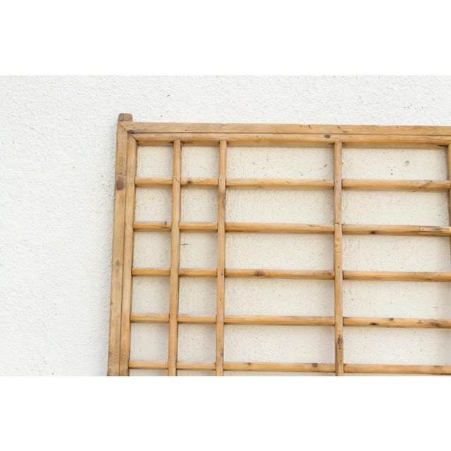 Rustic Asian Antique Architectural Screen For Sale - Image 4 of 8
