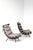 Wood Set of Costela Lounge Chairs attributed to Carlo Hauner and Martin Eisler for Forma, 1950s For Sale - Image 7 of 18