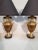 Table Lamps in Antique Bronze & White Marble, Set of 2 For Sale - Image 3 of 14