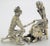 Metal Vintage Italian Handmade Genuine Silver Cinderella and Prince Figurines Arezzo Tuscany 800 Continental Silver Rare Pair Fairy Tale Decor For Sale - Image 7 of 13
