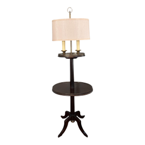 1990s Neoclassical Frederick Cooper Lamp Table