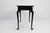 Kittinger Ebonized Mahogany & Burl Wood Writing Desk / Console | Newly Refinished For Sale - Image 12 of 15
