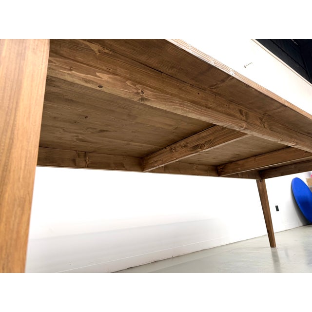 Pine Farmhouse Table, 2010s For Sale - Image 16 of 18
