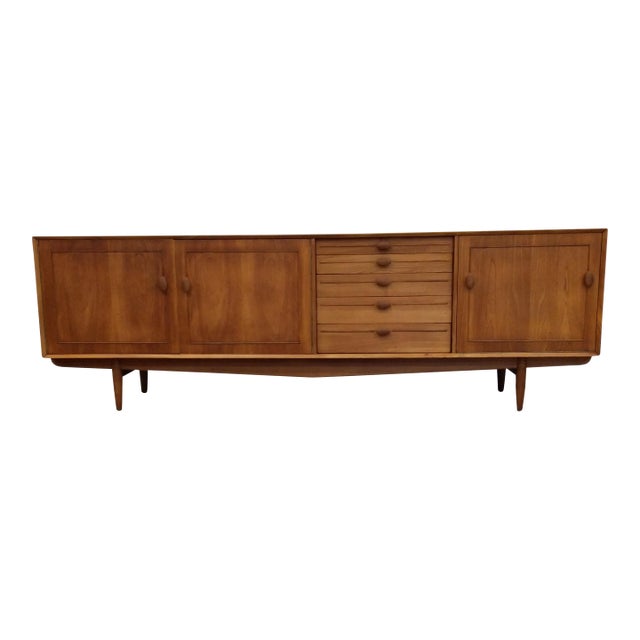 Vintage Mid Century Modern Credenza by Scandart For Sale