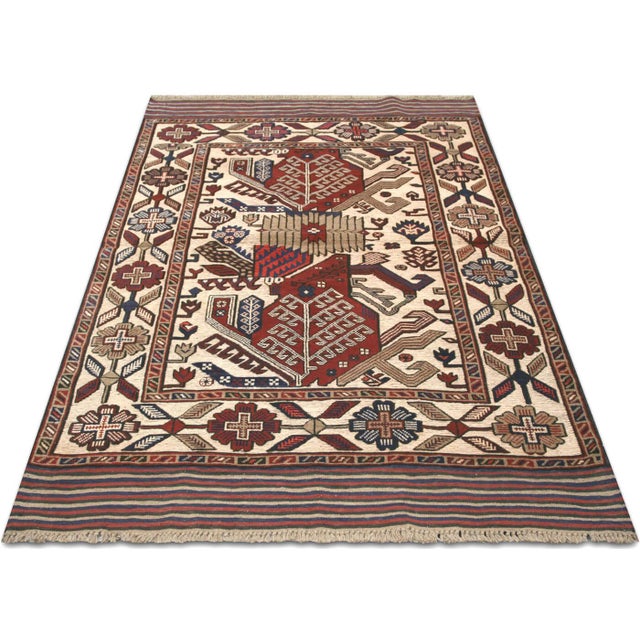1960s 1960s Afghan Belouchi Rug For Sale - Image 5 of 6