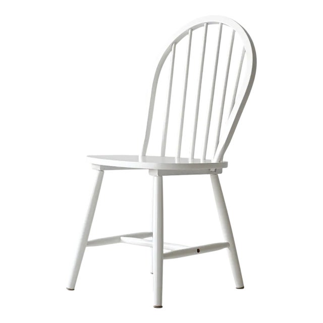 Scandinavian White Chair, 1960s For Sale