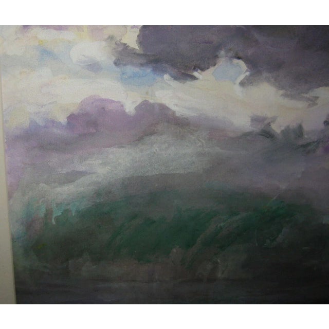 Isle of the Dead Abstract Painting by Bob Gasoi For Sale - Image 9 of 13