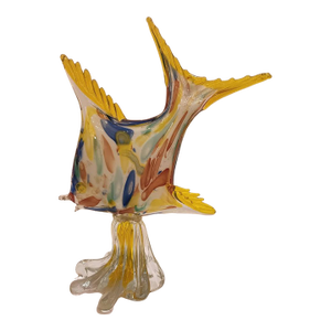 Early 20th Century Murano Style Art Glass Fish Sculpture