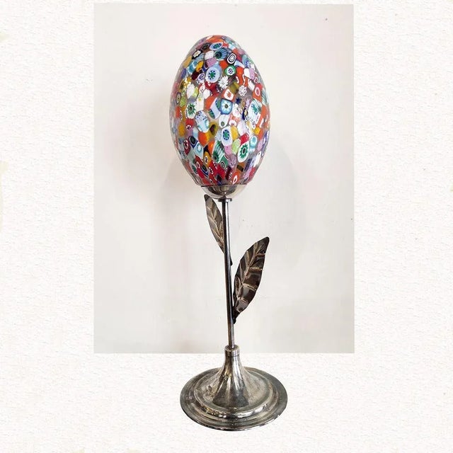 Aqua Flower Sculpture by Gianni Zennaro & Aureliano Toso, 1960s For Sale - Image 8 of 16