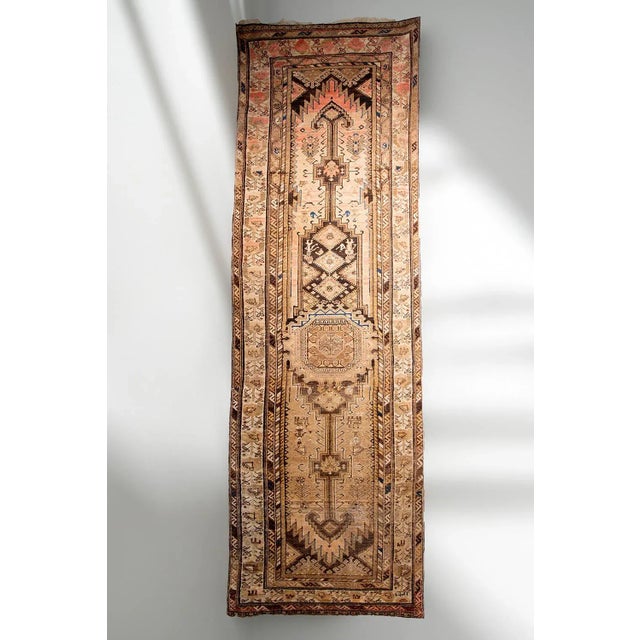 Textile Antique Mazlegan Wool Rug, 1903 For Sale - Image 7 of 7