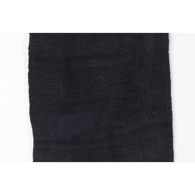 Anatolian Black Hemp Rug, 1960 For Sale - Image 10 of 18