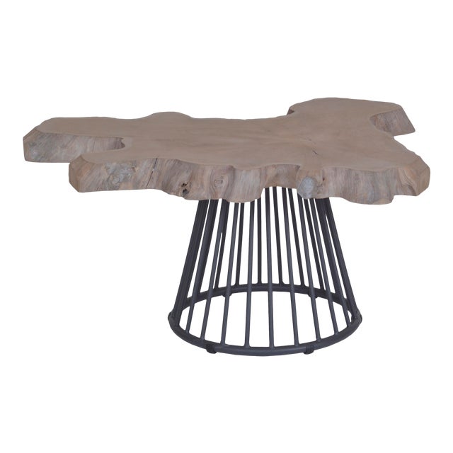 Bellevue Outdoor Nesting Teak Cocktail Tables For Sale