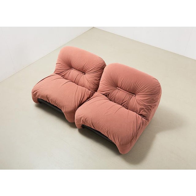 1970s Malu Lounge Chairs by Diego Mattu for 1P Italy, 1970s, Set of 2 For Sale - Image 5 of 10
