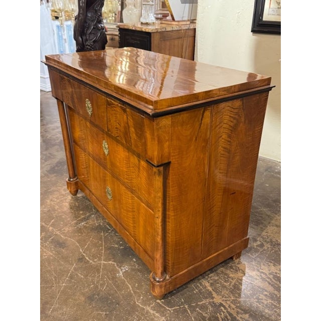 19th Century German Biedermeier Commode For Sale - Image 4 of 5