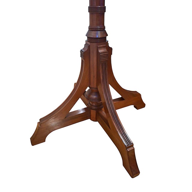 Antique Mahogany Revolving Carousel Coat Rack For Sale - Image 9 of 9