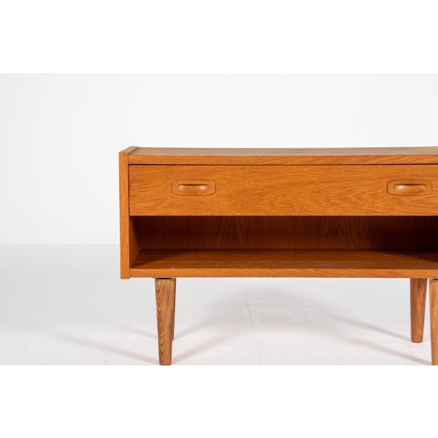 Mid-Century Modern Danish Oak Hallway Cabinet, 1960s For Sale - Image 10 of 12