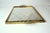 1950s - Brass and Glass Mirror Serving Tray - Vintage For Sale - Image 4 of 7