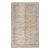Neutral Floral Vintage Oushak Rug For Sale