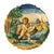 Antique 19th Century Pair Early Cantagalli Majolica Istoriato Plates Italy 1880 For Sale - Image 4 of 10