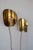 Mid-Century Modern Brass Wall Sconces, Sweden, 1960s, Set of 2 For Sale - Image 15 of 17