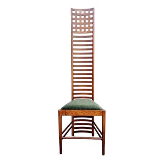 Mid-Century Hill House 1 Chair by Charles Rennie Machintosh, Italy, 1980s For Sale